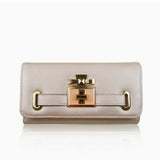 Centre Clasp Purse - Light Pink image 1