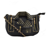 Novelty Bike Jacket Bag - Black image 1