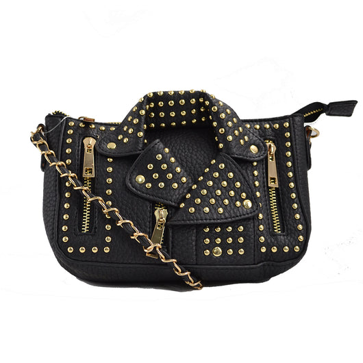 Novelty Bike Jacket Bag - Black image 1