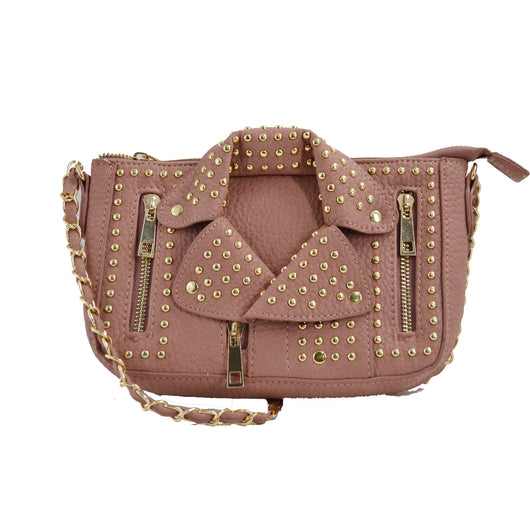 Novelty Bike Jacket Bag - Dark Pink image 1