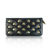 Heart Studded Wallet - Black image 1