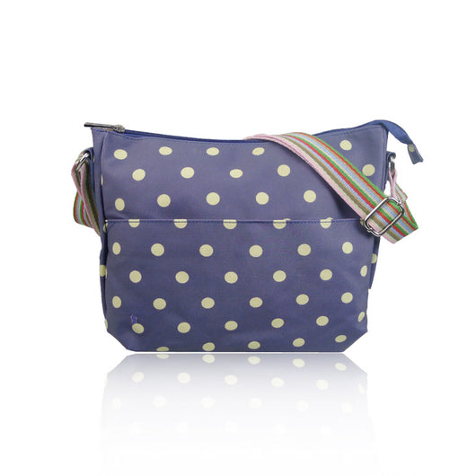 Polka Dot Multi Purpose Bag - Dark Purple image 1