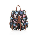 Kitty Retro Rucksack - Black image 1