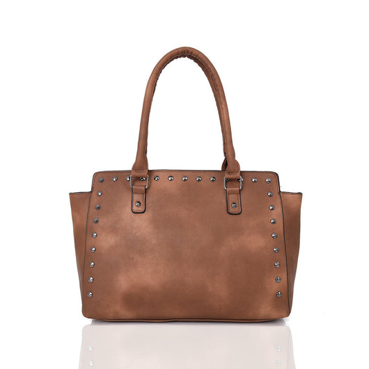 Yumi Tote Bag - Yellow Brown image 1