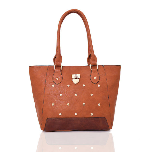 Cecilia Tote Bag - Red Brown image 1