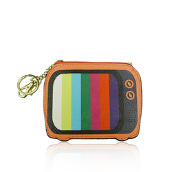 TV Coin Purse - Orange image 1