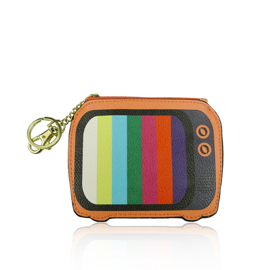 TV Coin Purse - Orange image 1