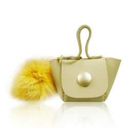 Pom Pom Coin Purse - Apricot image 1