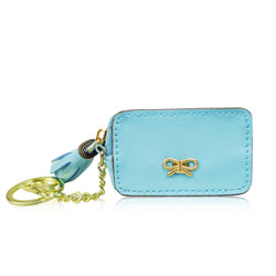 Bow Coin Purse - Light Blue image 1