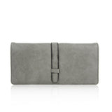 Suedette Strap Purse - Grey image 1