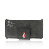 Hot Air Balloon Purse Long - Black image 1
