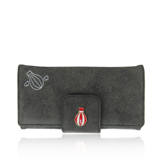 Hot Air Balloon Purse Long - Black image 1