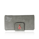 Hot Air Balloon Purse Long - Grey image 1