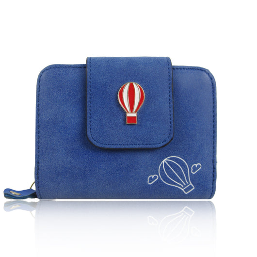 Hot Air Balloon Purse Short - Blue image 1
