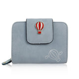Hot Air Balloon Purse Short - Light Blue image 1