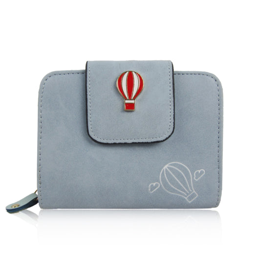 Hot Air Balloon Purse Short - Light Blue image 1