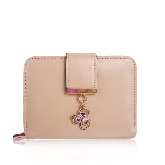 Charm Short Purse - Light Pink image 1