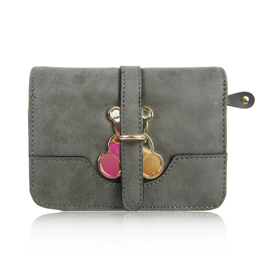 Bear Short Purse - Grey image 1