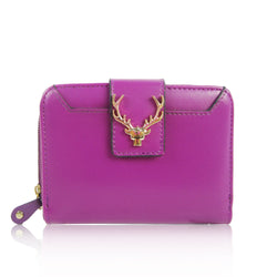 Sika Deer Short Purse - Purple image 1