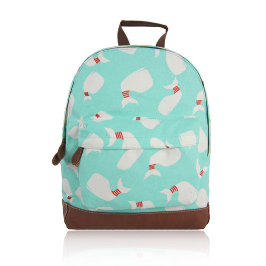 Whale Rucksack - Turq image 1