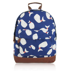 Whale Rucksack - Dark Blue image 1