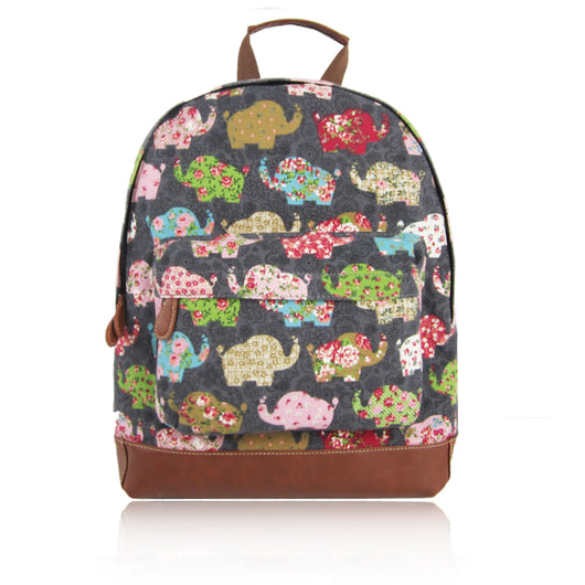 Elephant Rucksack - Grey image 1
