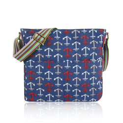 Anchor Canvas Crossbody - Dark Blue image 1