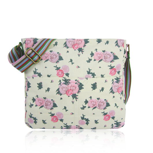 Blossom Flower Crossbody - Beige image 1