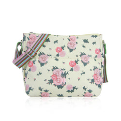 Blossom Flower Multi-Purpose Crossbody - Beige image 1