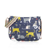 Mixed Cat Multi-Purpose Crossbody - Dark Blue image 1