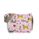 Mixed Cat Multi-Purpose Crossbody - Pink image 1