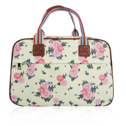 Blossom Flower Overnight Bag - Beige image 1