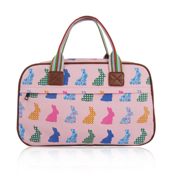 Rabbit Overnight Bag - Pink image 1