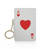 Ace Of Hearts Coin Purse - White image 1