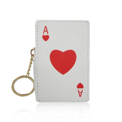 Ace Of Hearts Coin Purse - White image 1
