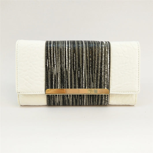 Nea Colour Panel Purse - Black image 1