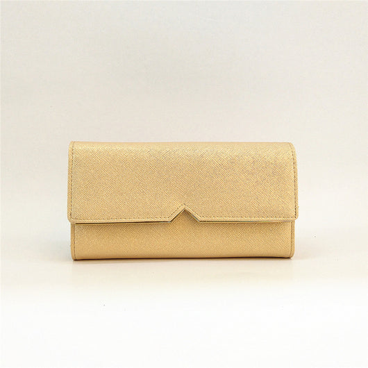 Marguerite Metal V Trim Purse - Nude image 1