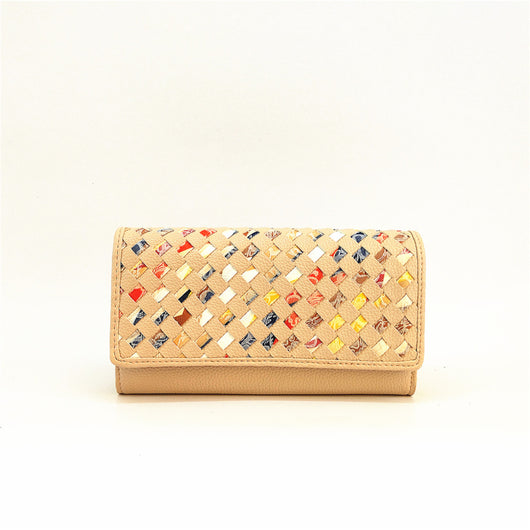 Fleur Chop Out Pattern Purse - Nude image 1