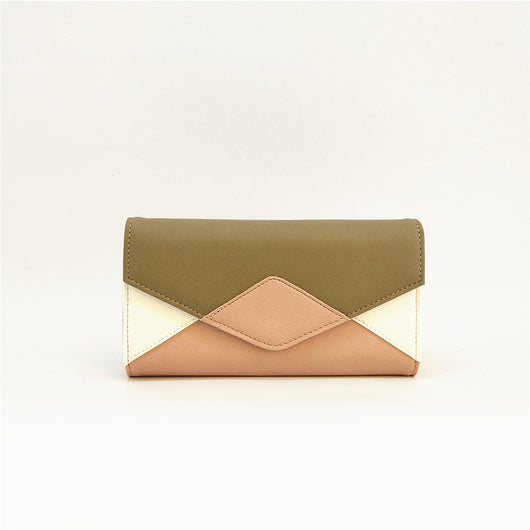 Alka Triple Colour Purse - Pink image 1