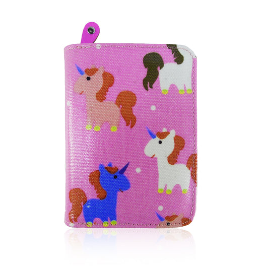 Unicorn Print Small Purse - Pink image 1