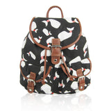 Whale Retro Rucksack - Black image 1