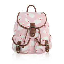 Whale Retro Rucksack - Pink image 1