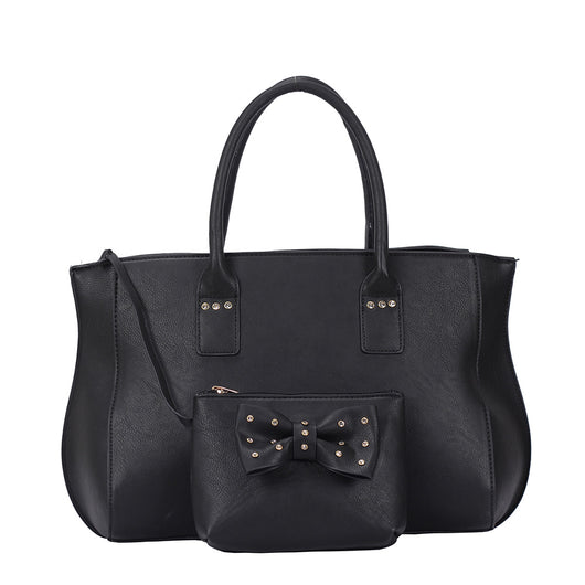 Jacee Tote Bag - BLACK image 1