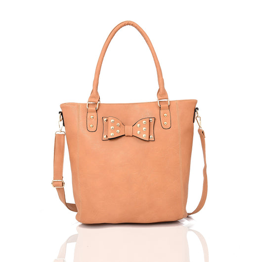 Yoana Tote Bag - BEIGE image 1