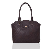 Abella Tote Bag - BROWN image 1