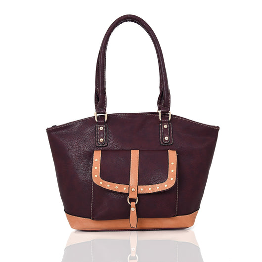 Berdine Tote Bag - PURPLE image 1