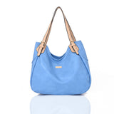 Camille Tote Bag - LT BLUE image 1