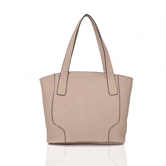 Faron Tote Bag - DKBEIGE image 1