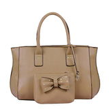 Jacee Tote Bag - BEIGE image 1