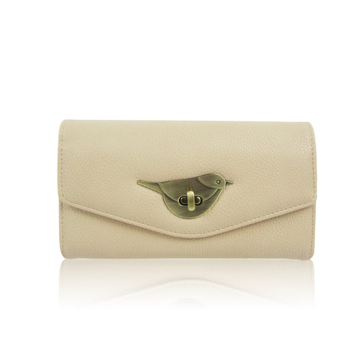 Bird Clasp Purse - Apricot image 1